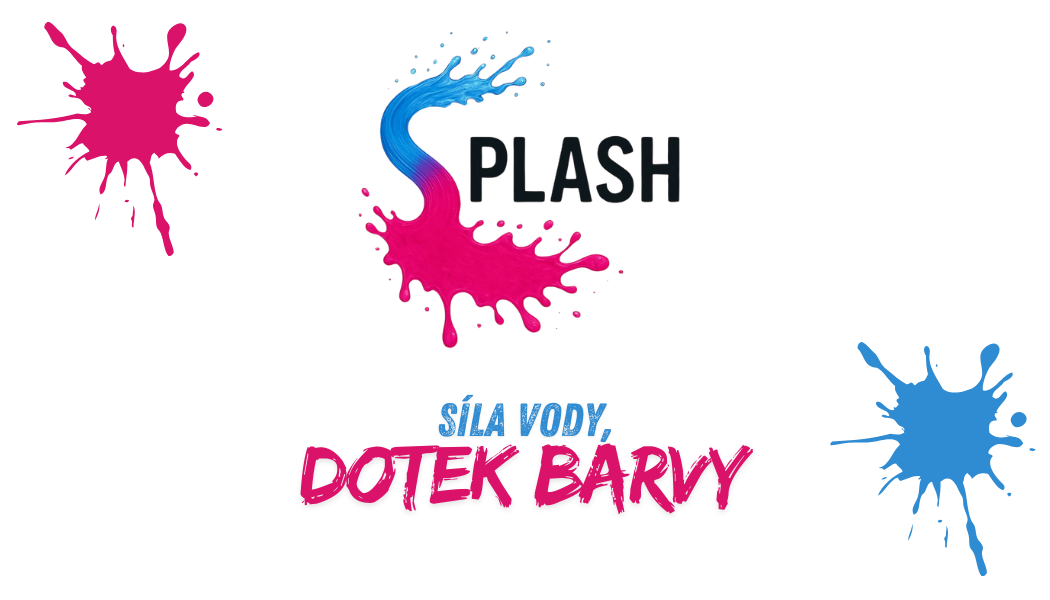Logo Splash – Síla vody, dotek barvy